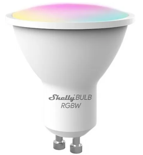 Shelly Duo LED RGBW lamppu Wi-FI verkkoon GU10